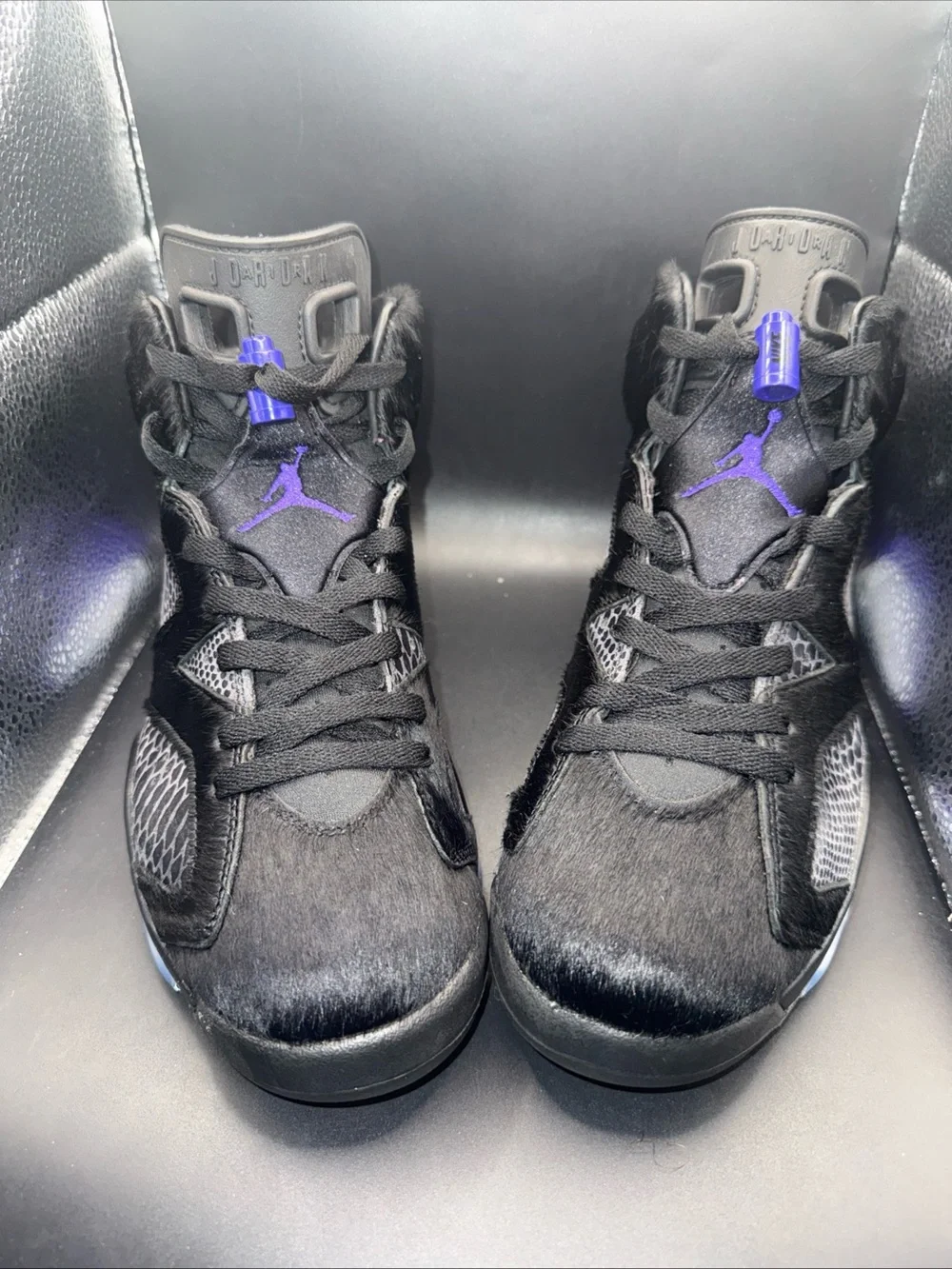 Size 8 - Social Status x Air Jordan 6 Retro Pony Hair, AR2257-005, Clean, W/Box